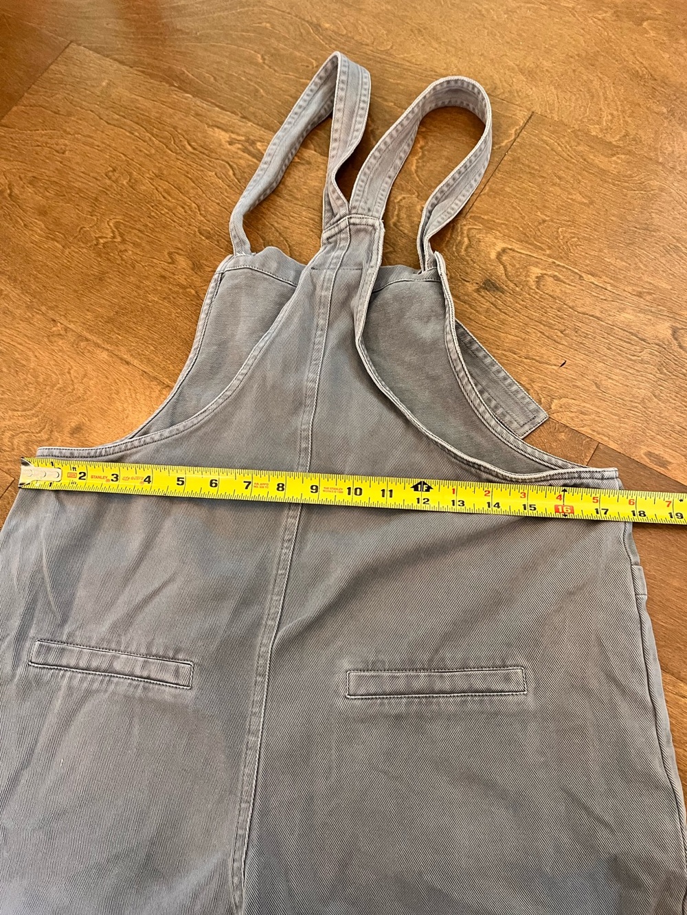 Miou Muse Women’s Overalls / Romper Light Blue Cotton Size Small - Picture 9 of 12